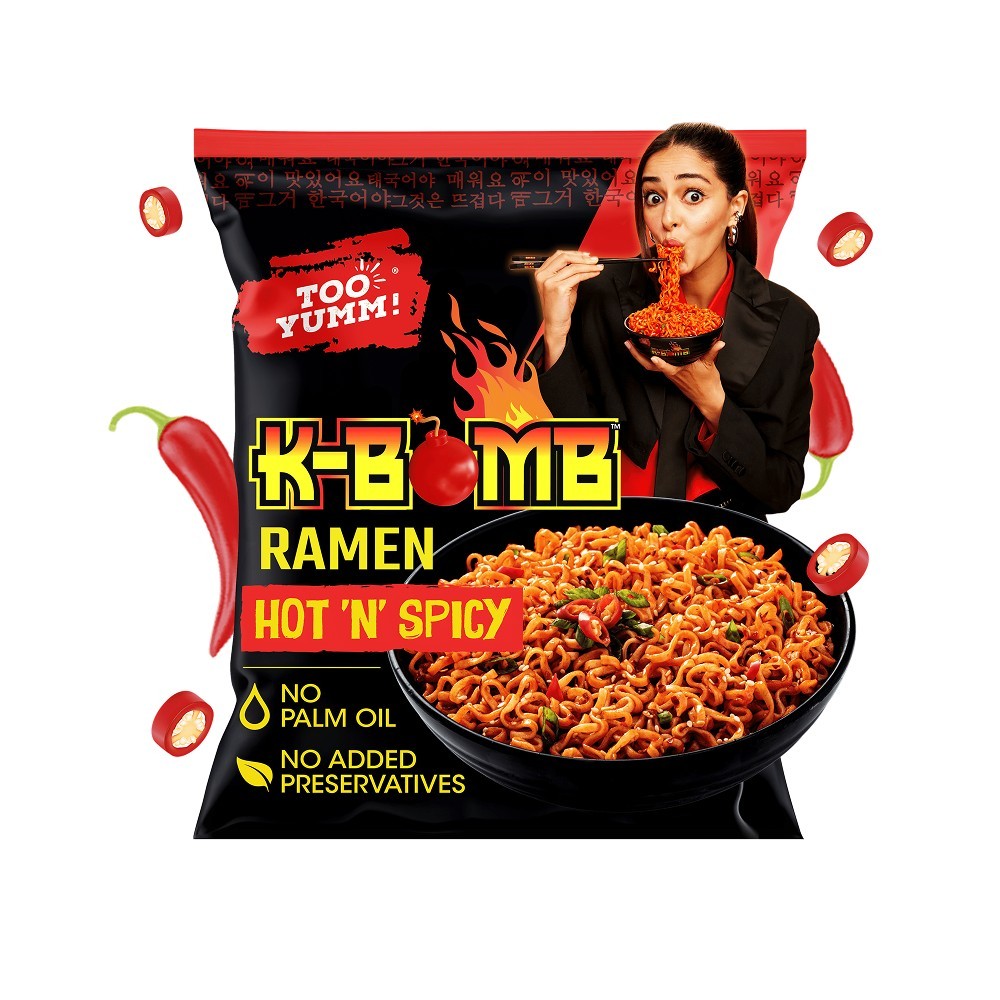 Too Yumm Hot n Spicy Korean Ramen Instant Noodles