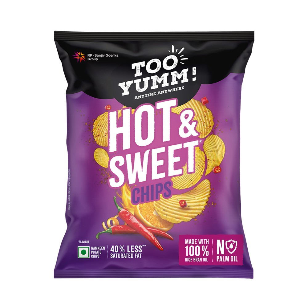 Too Yumm Hot & Sweet Teekha Meetha Potato Chips