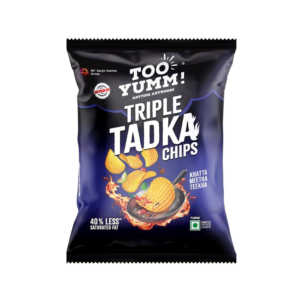 Too Yumm Khatta Meetha Teekha Triple Tadka Potato Chips