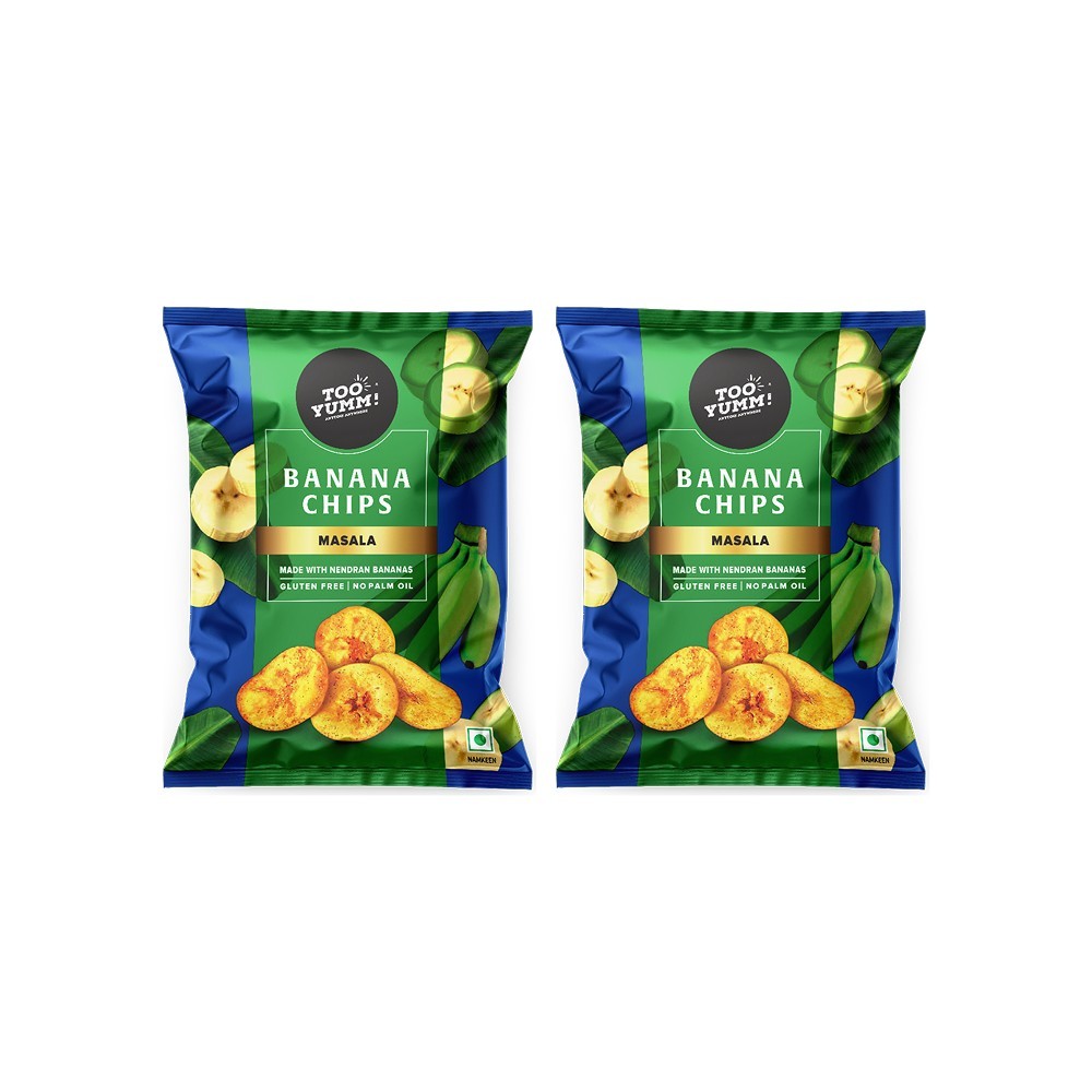 Too Yumm Masala Banana Chips (No Palm Oil)