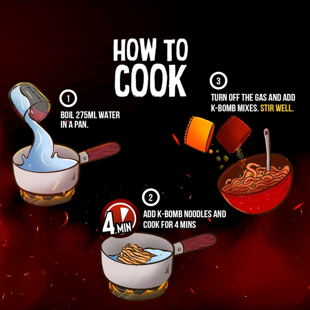 Too Yumm Tom Yum Ramen Instant Noodles - No Palm Oil