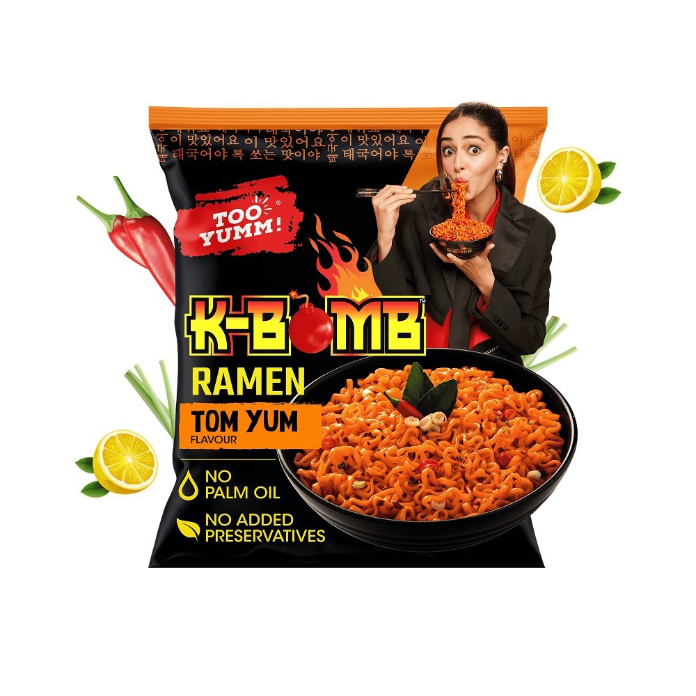 Too Yumm Tom Yum Ramen Instant Noodles - No Palm Oil