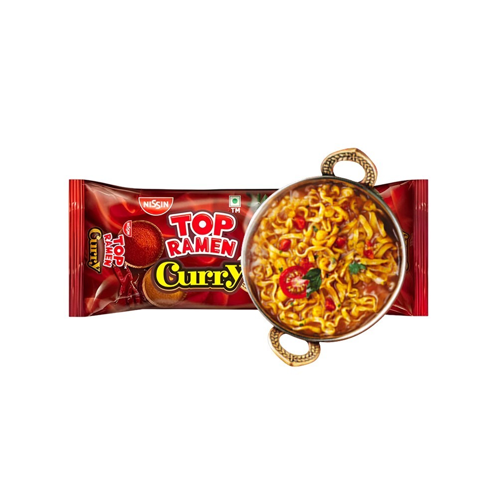 Top Ramen Curry Veg Noodles