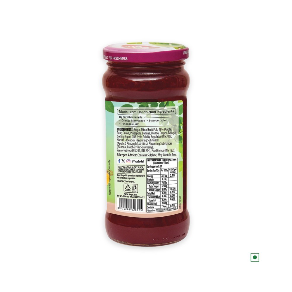 Tops Mixed Fruit Jam