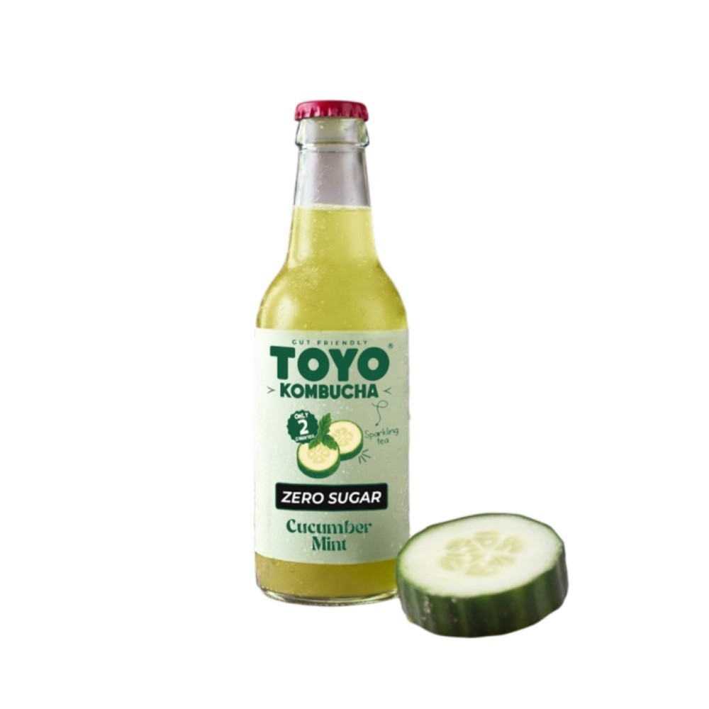 Toyo Kombucha Cucumber Mint Kombucha