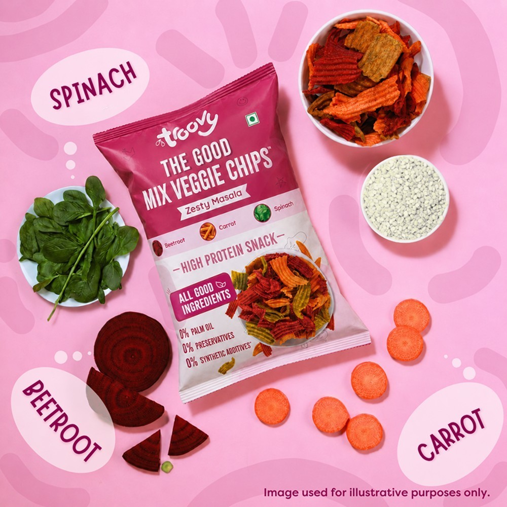 Troovy High Protein Mix Veggie Chips