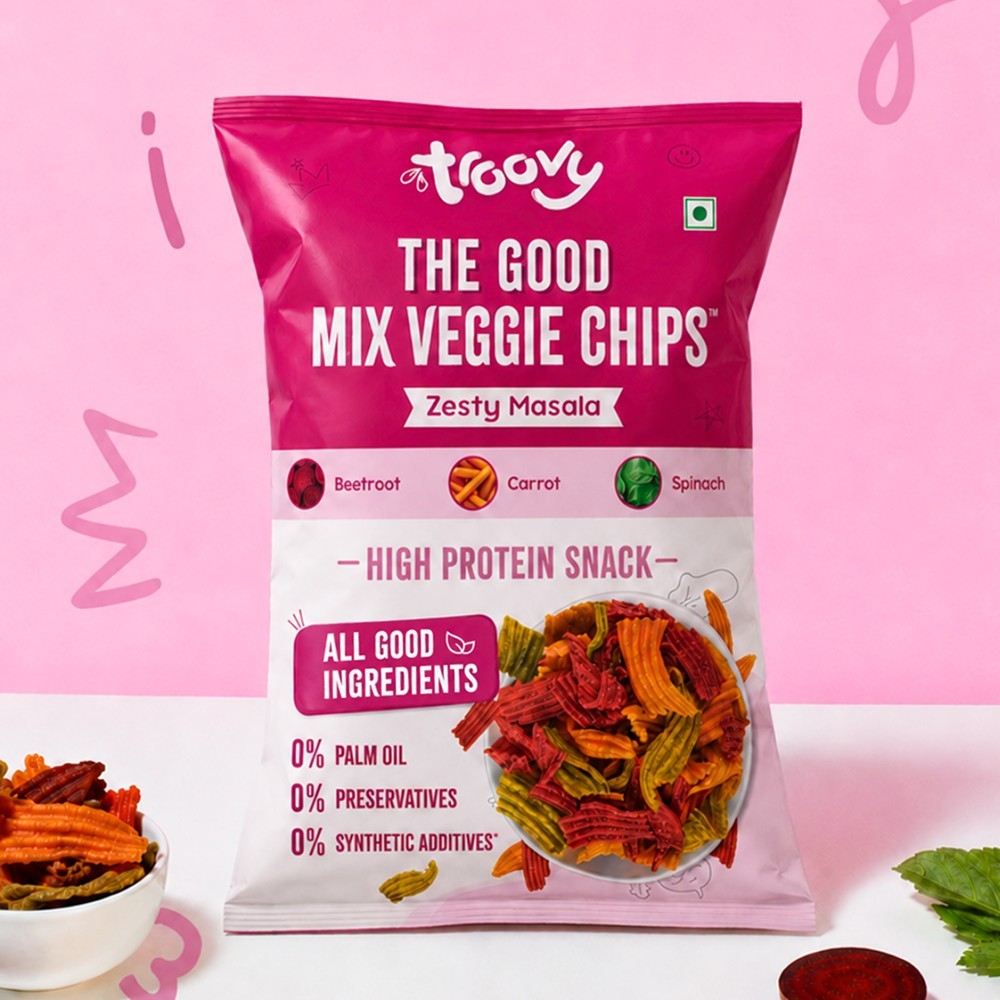 Troovy High Protein Mix Veggie Chips