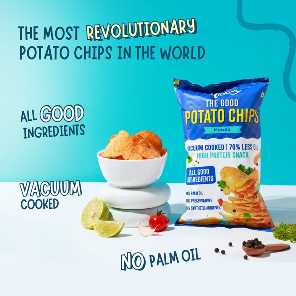 Troovy High Protein Potato Chips - Masala