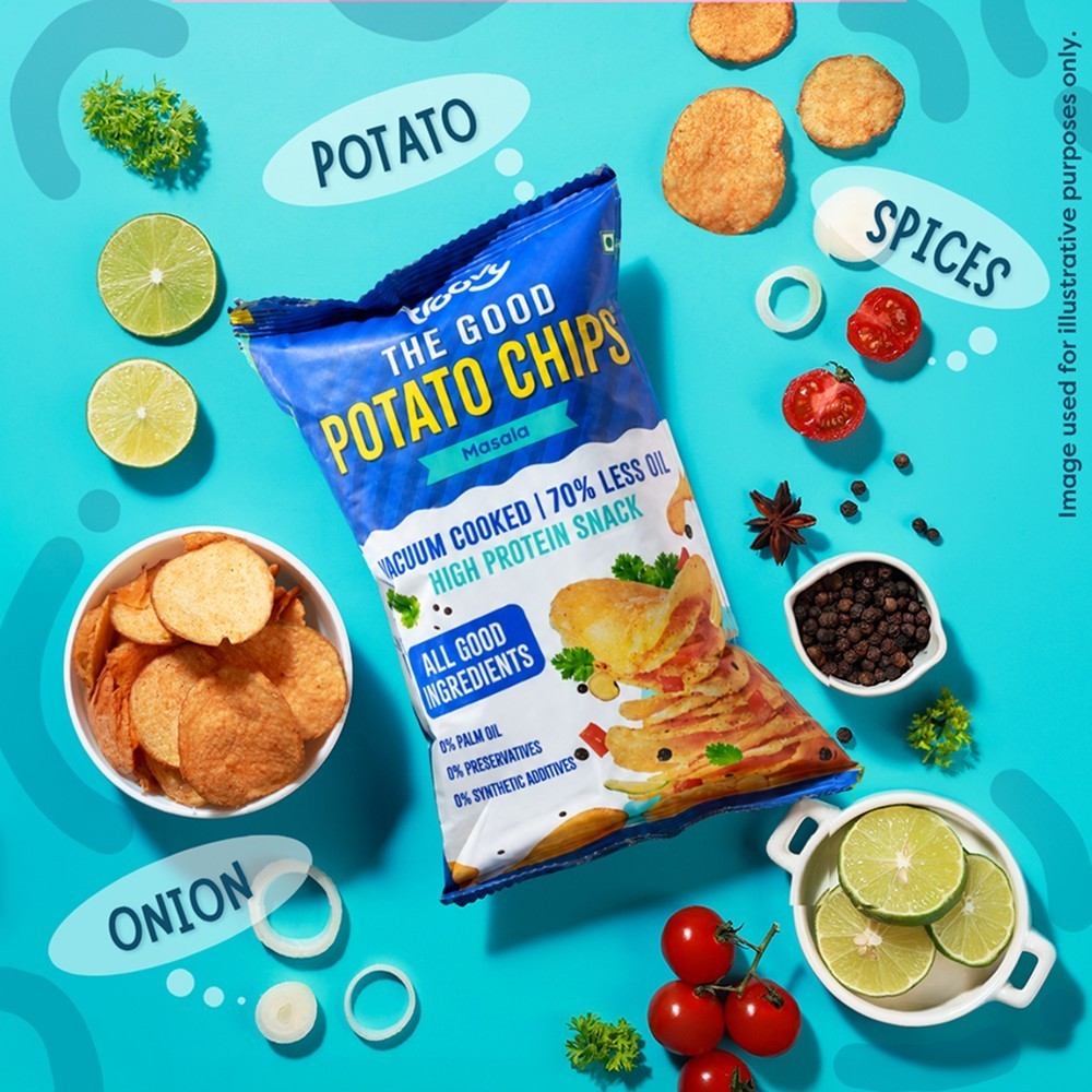 Troovy High Protein Potato Chips - Masala