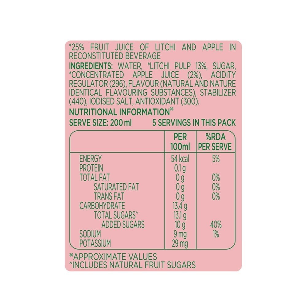 Tropicana Litchi Delight Juice
