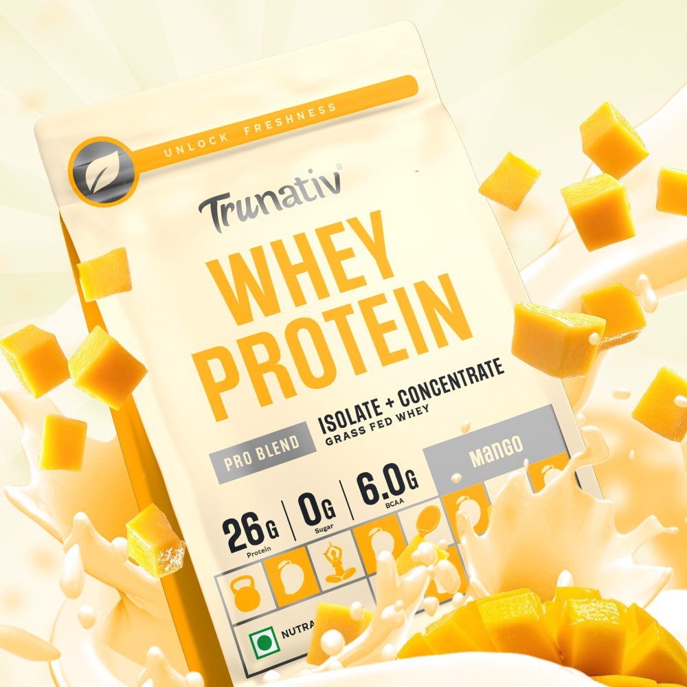 Trunativ Pro Blend Whey Protein Powder (Mango)