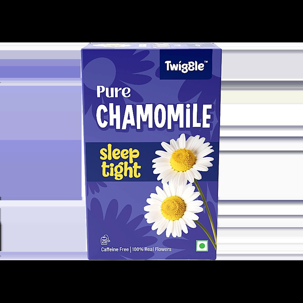 Twiggle Pure Chamomile Caffeine Free Herbal Tea Bags