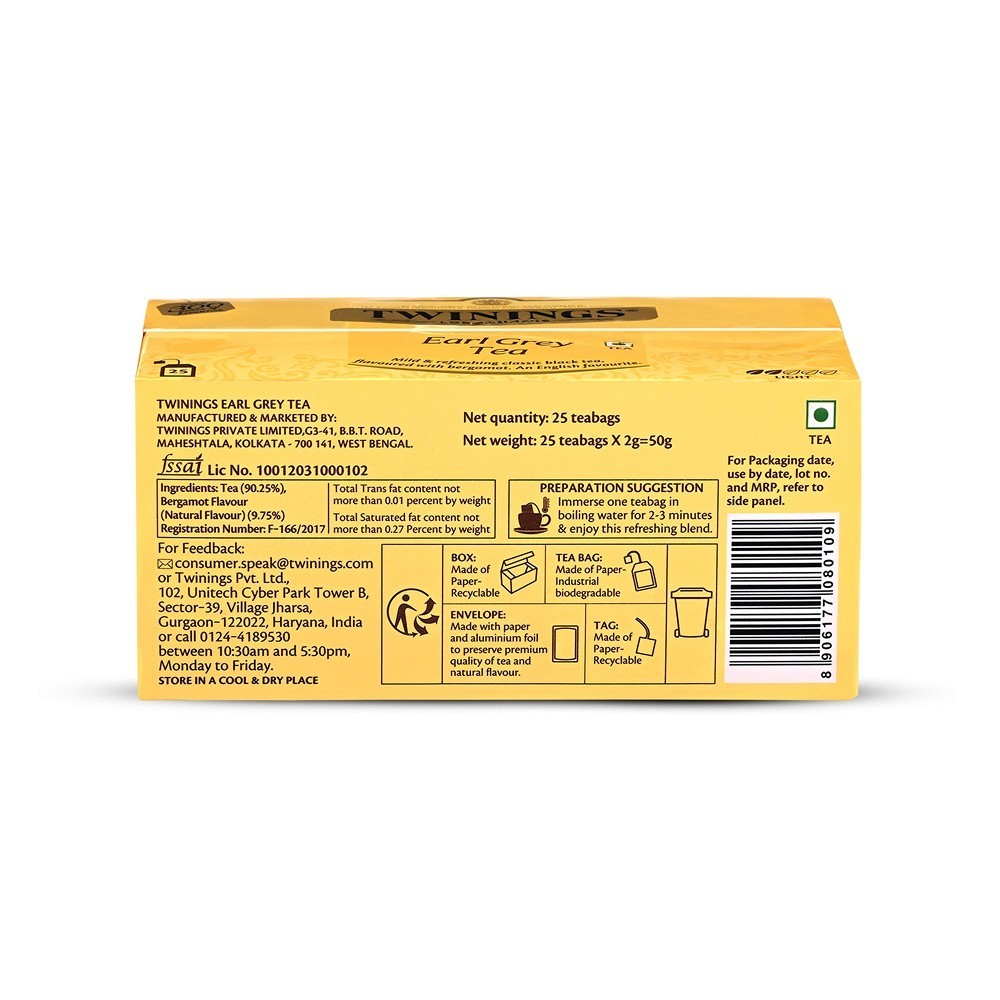 Twinings Classics Earl Grey Tea Bags
