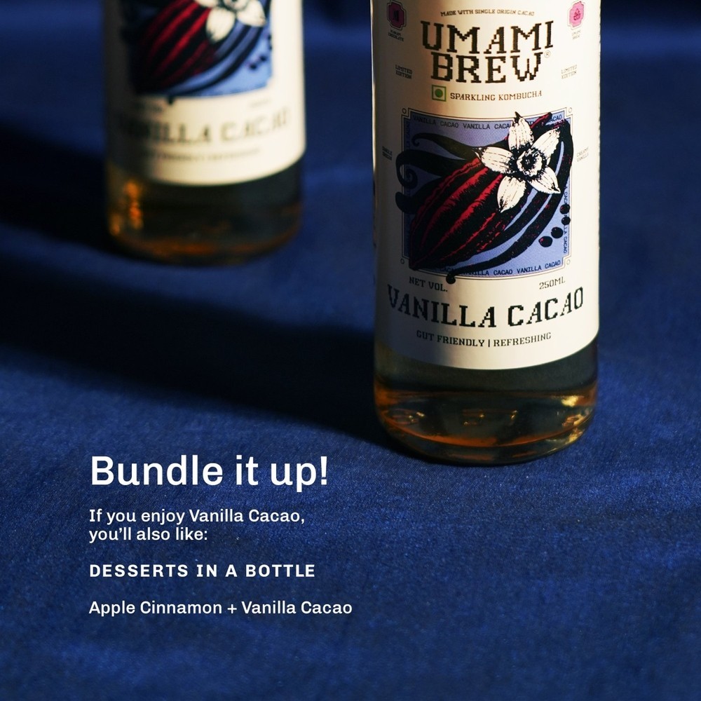 Umami Brew Vanilla Cacao Kombucha