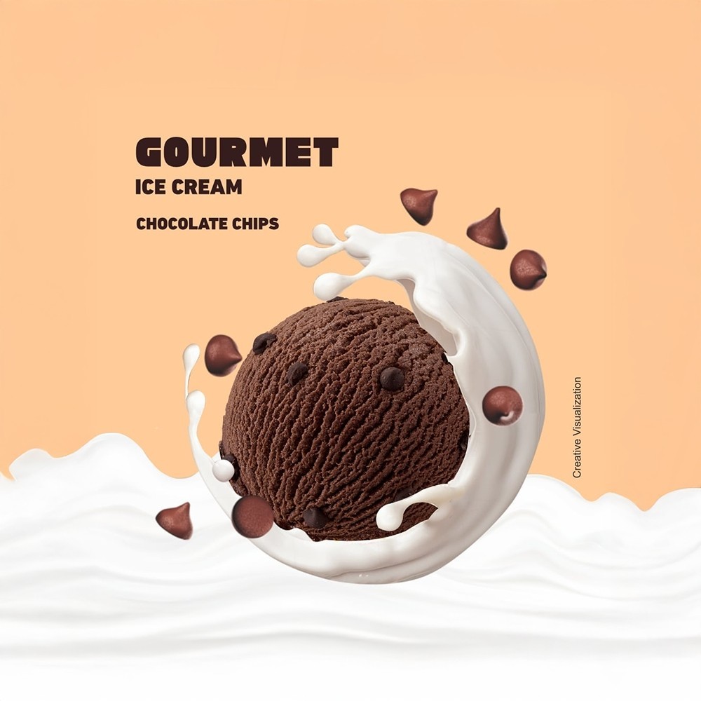 Vadilal Chocolate Chips Ice Cream Tub