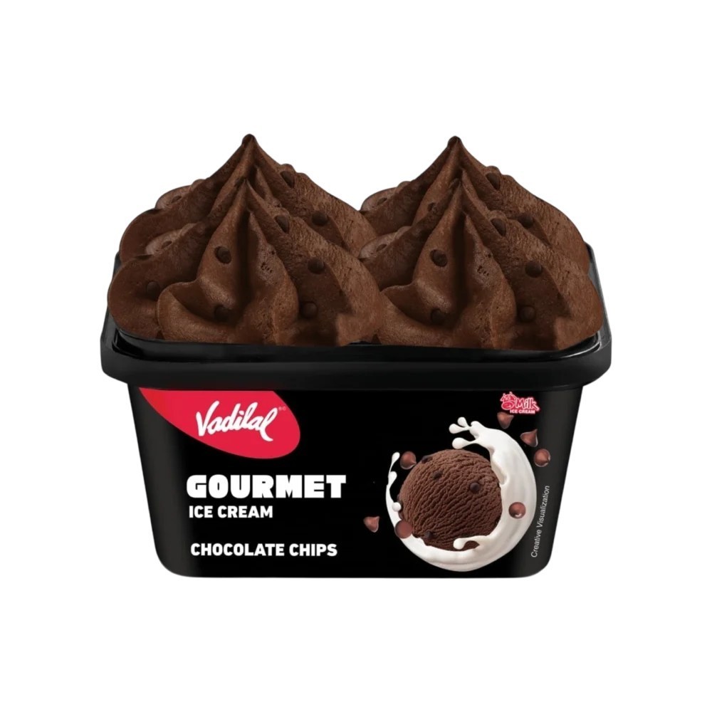 Vadilal Chocolate Chips Ice Cream Tub