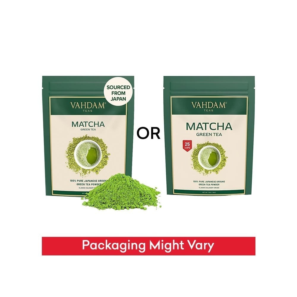 Vahdam Japanese Matcha Green Tea