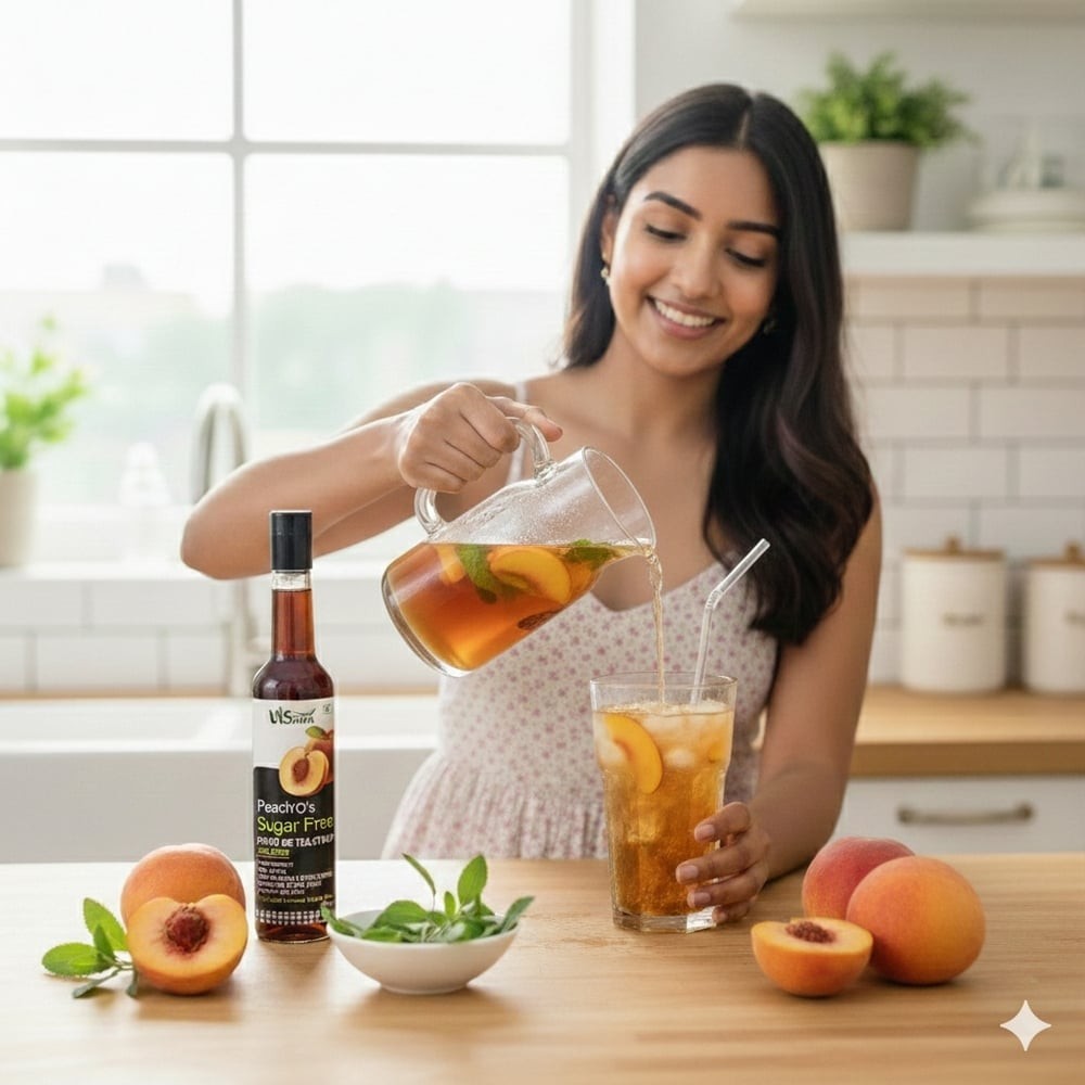 Vistevia Peach Iced Tea Syrup