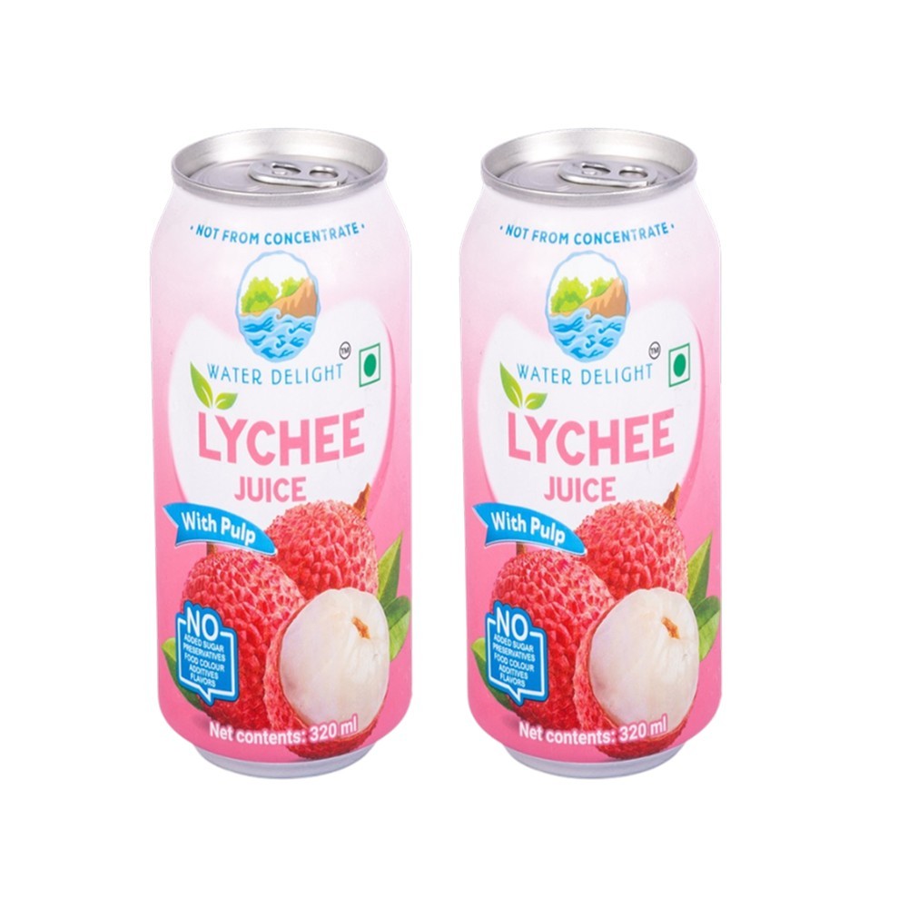 Water Delight Lychee Fruit Juice with Pulp