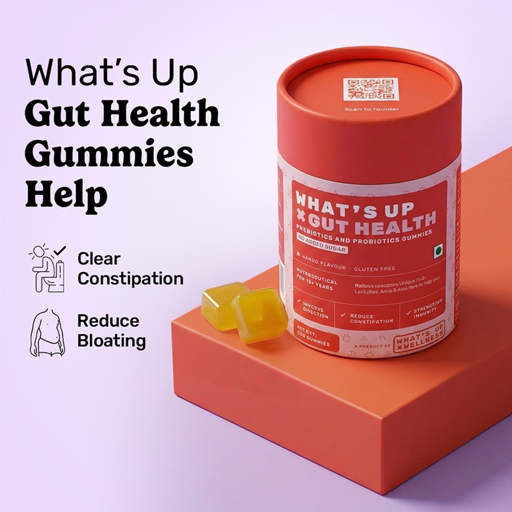 What's Up Wellness Gut Health Supplement Gummies