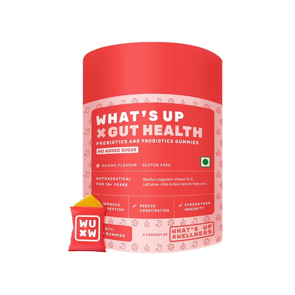 What's Up Wellness Gut Health Supplement Gummies
