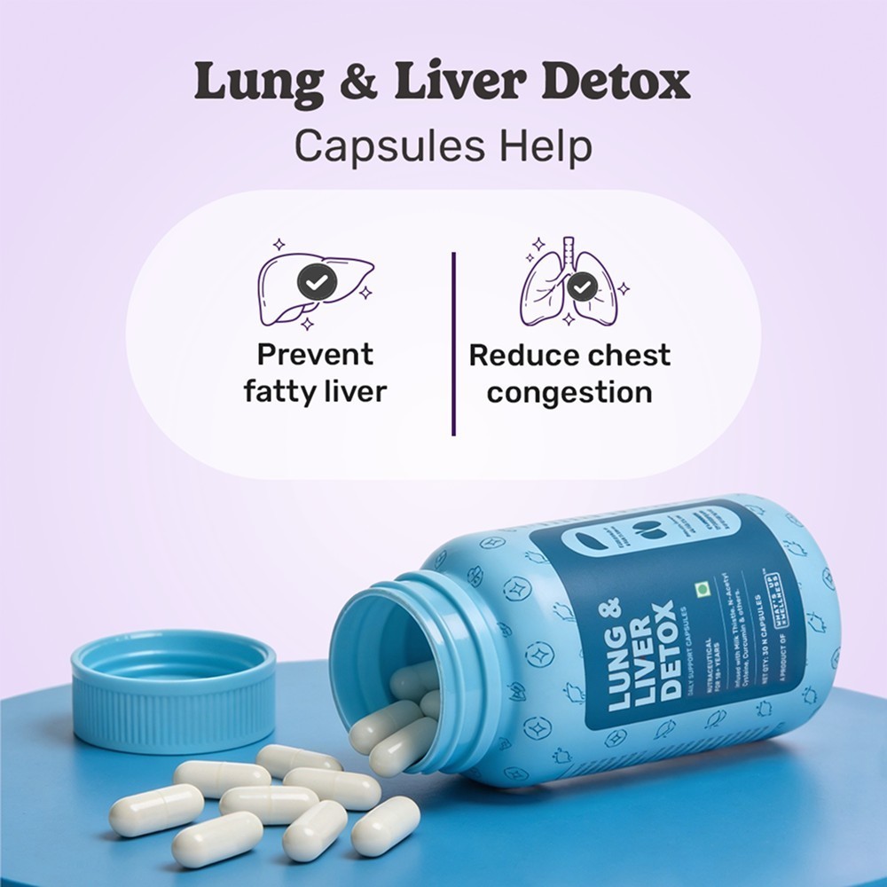 What's Up Wellness Liver & Lung Detox Supplement