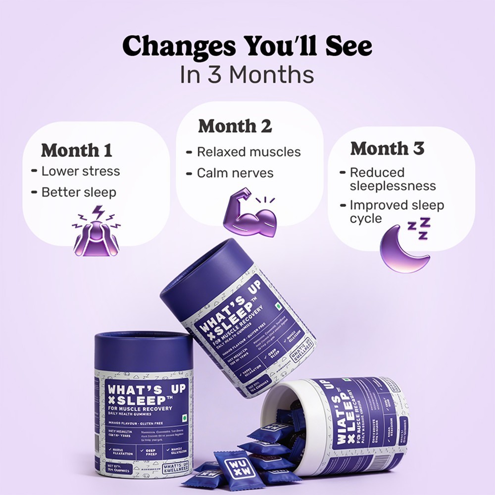 What's Up Wellness Melatonin Sleep-Supplement