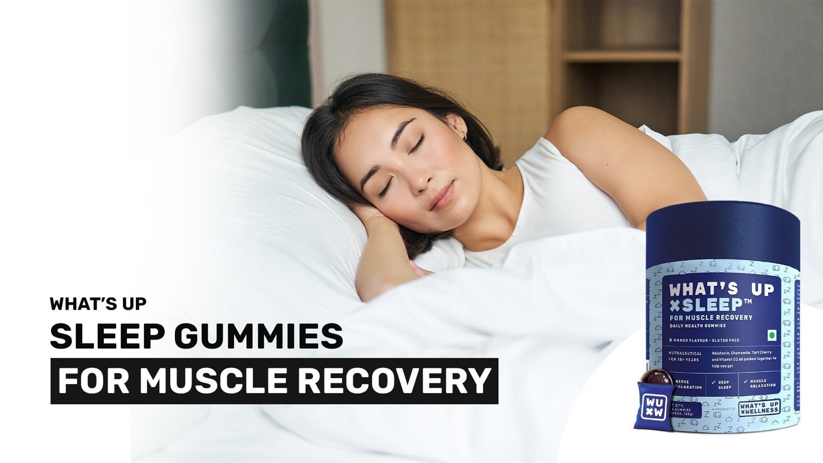 What's Up Wellness Melatonin Sleep-Supplement