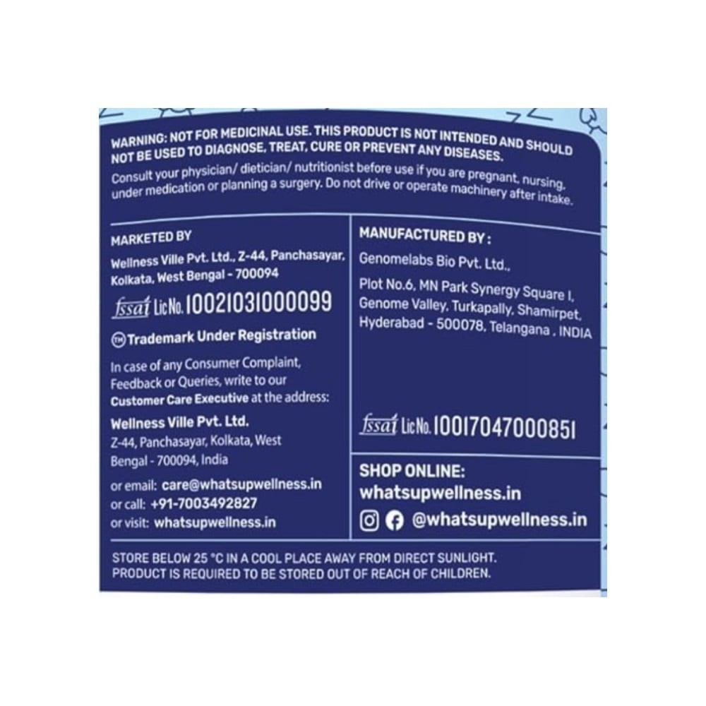 What's Up Wellness Sleep Supplement Sleep Supplement