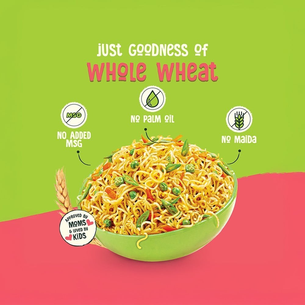 WickedGud Fiery 2X Spicy Korean Instant Noodles +  Masala No Maida & No Oil Instant Noodles +  Schezwan Nourishing No Maida & No Oil Instant Noodles Combo
