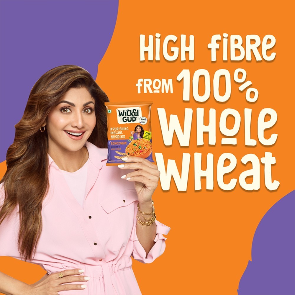 WickedGud Schezwan Nourishing No Maida & No Oil Instant Noodles