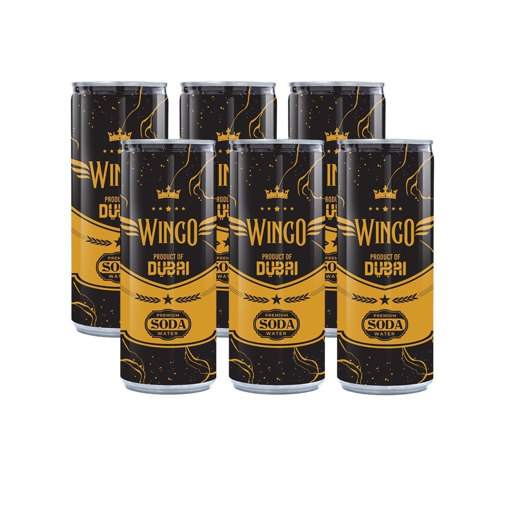 WINGO Premium Soda Water (Sugar Free)
