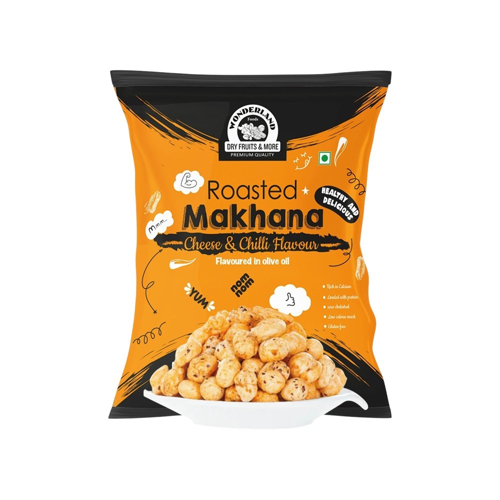 Wonderland Foods Cheese & Chilli Flavoured Makhana