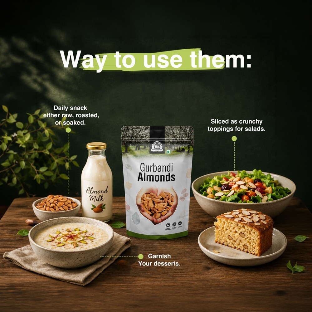 Wonderland Foods Gurbandi Almonds
