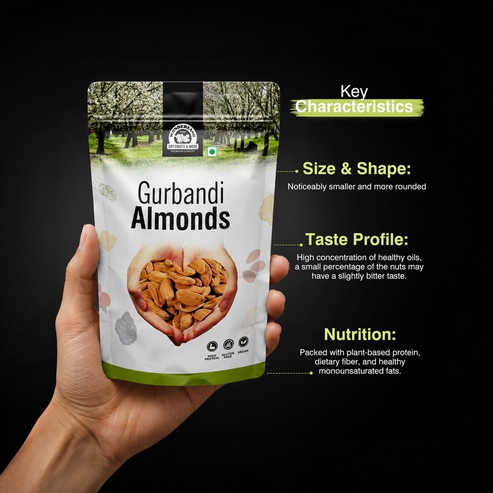 Wonderland Foods Gurbandi Almonds