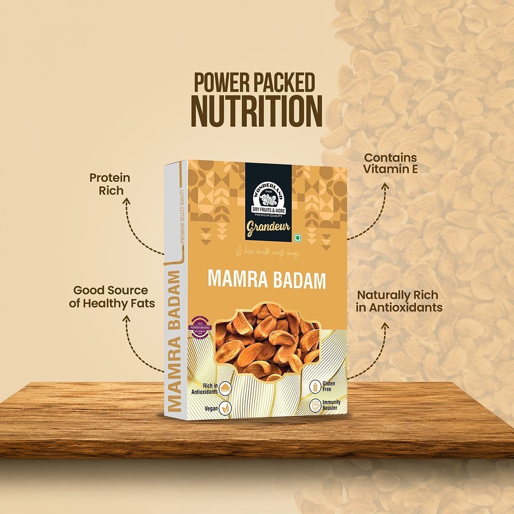 Wonderland Foods Mamra Almonds