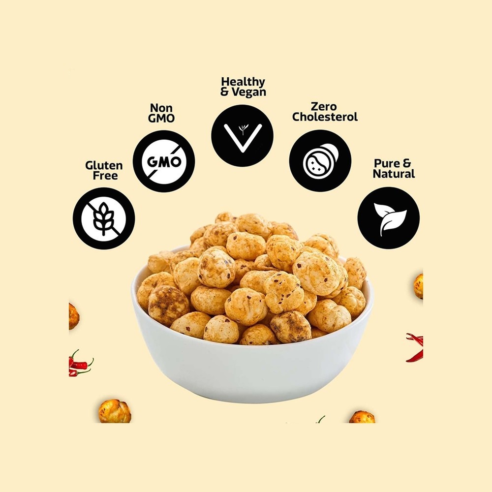 Wonderland Foods Peri Peri Flavoured Makhana