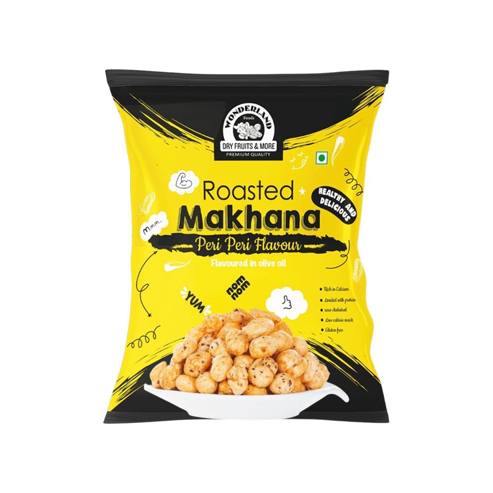 Wonderland Foods Peri Peri Flavoured Makhana