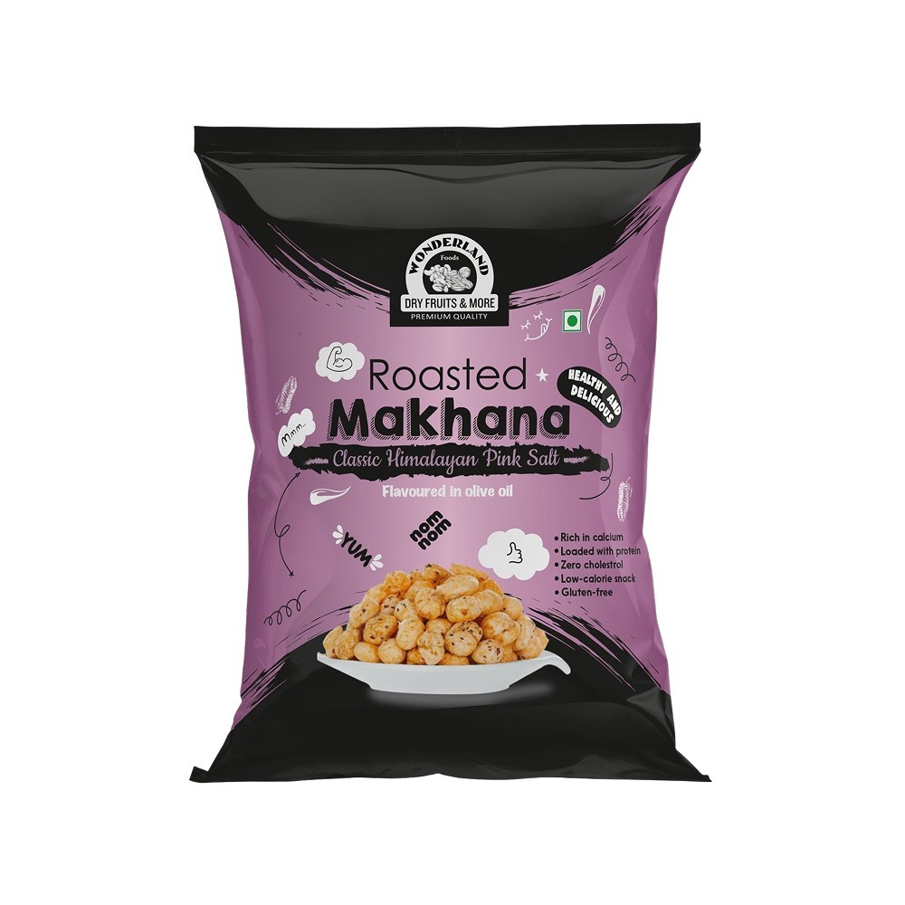 Wonderland Foods Pink Salt Flavoured Makhana