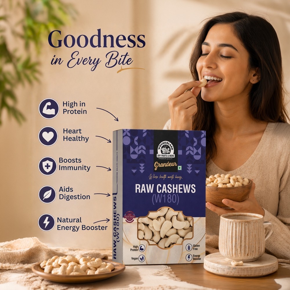 Wonderland Foods Raw Cashew