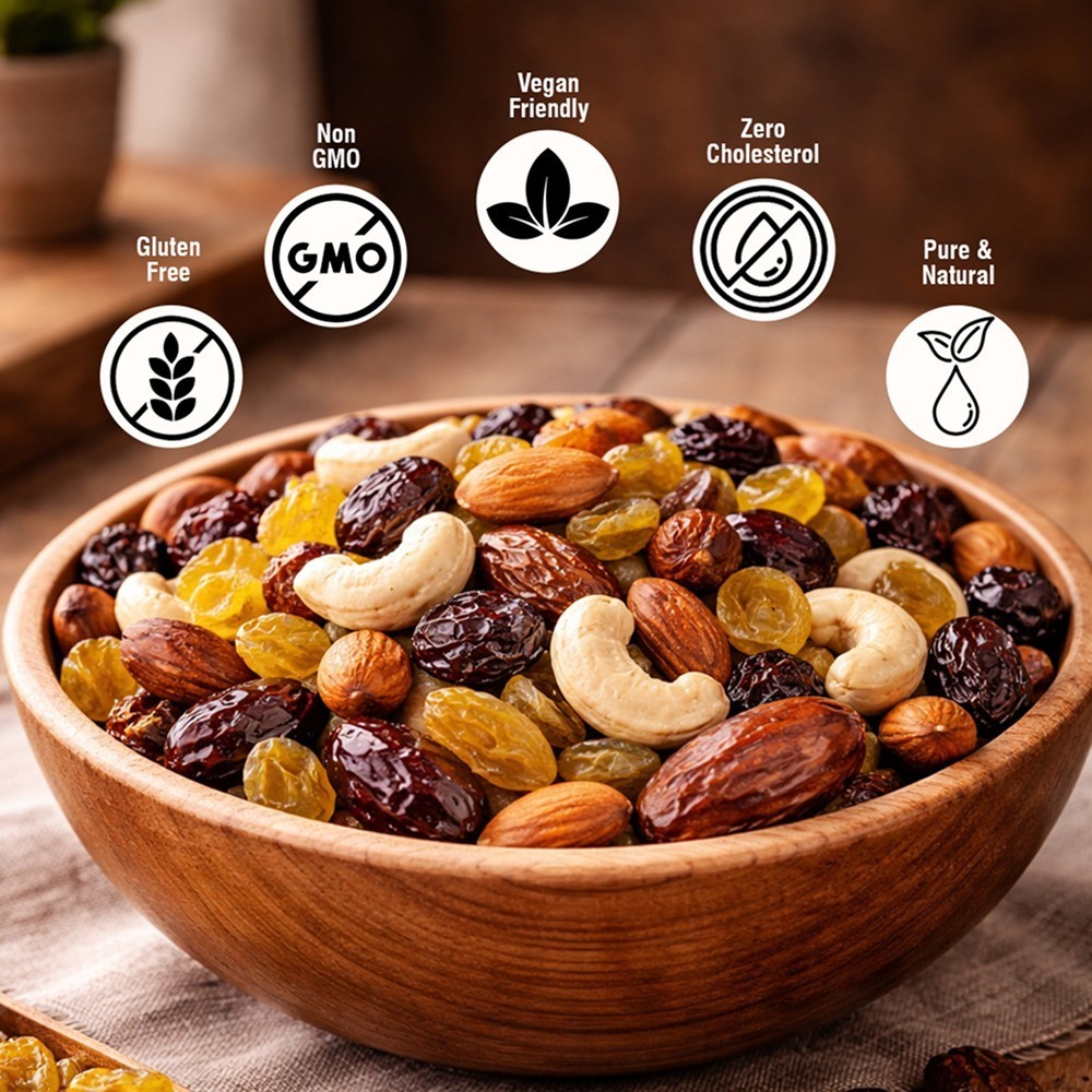 Wonderland Foods Vrat Panchmeva Dry Fruits Mix