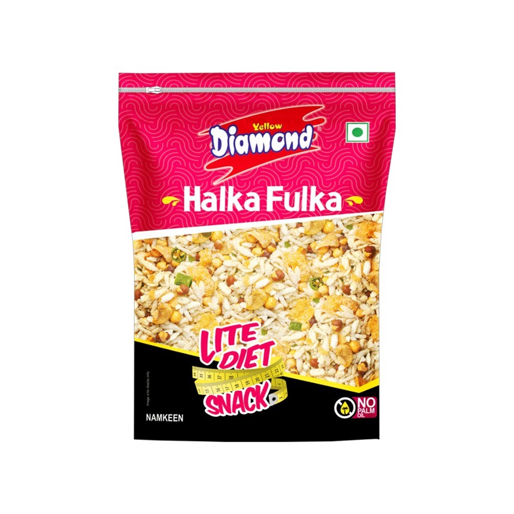Yellow Diamond Halka Fulka Namkeen (No Palm Oil)