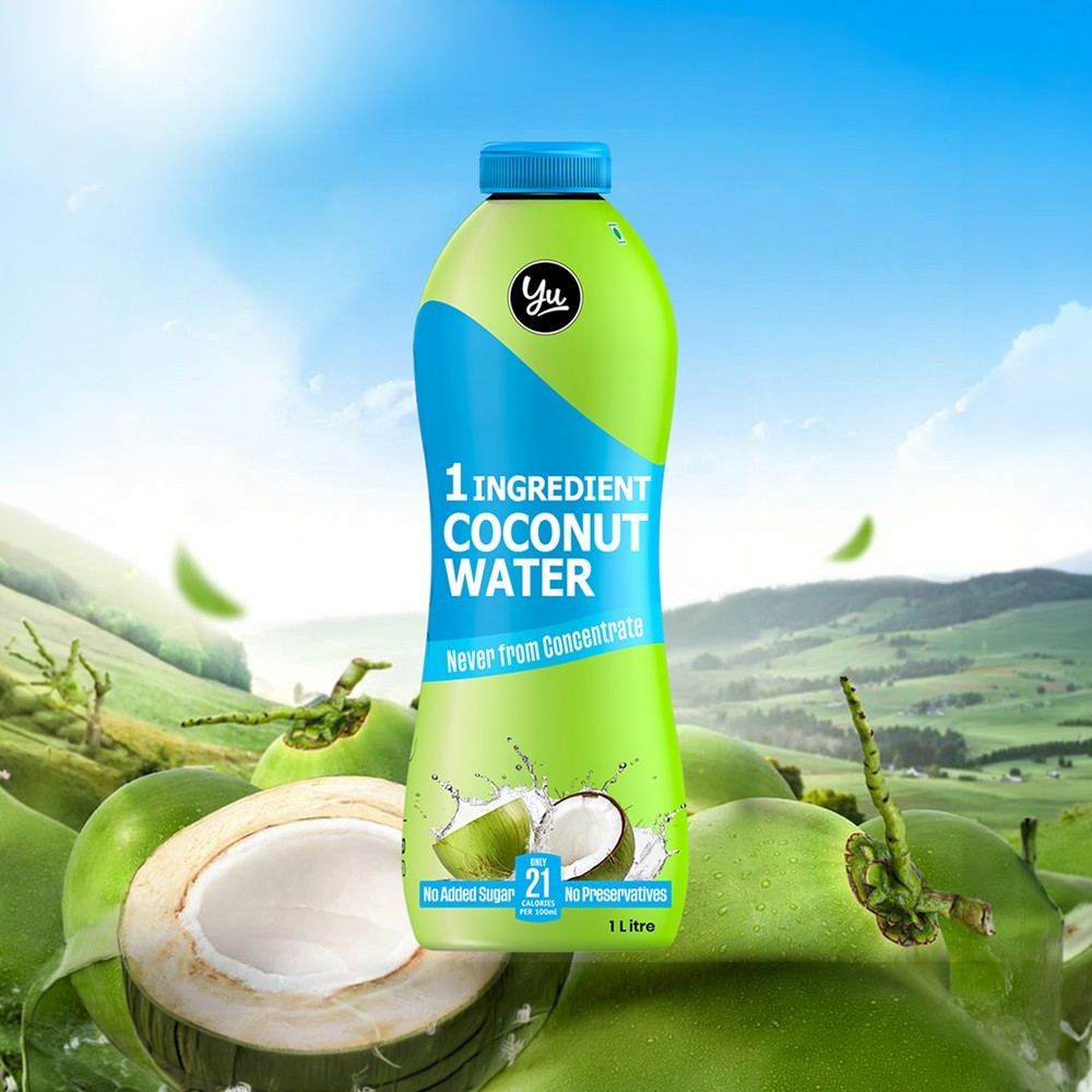 Yu 1 Ingredient Coconut Water - No Preservative