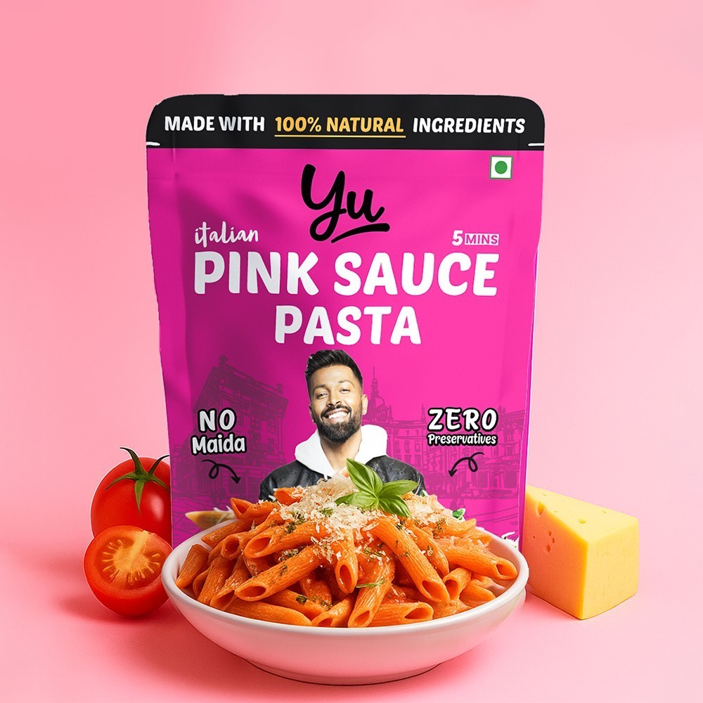 Yu Cheese Sauce Instant Wheat Pasta (Penne) +  Pink Sauce Instant Wheat Pasta (Penne) Combo