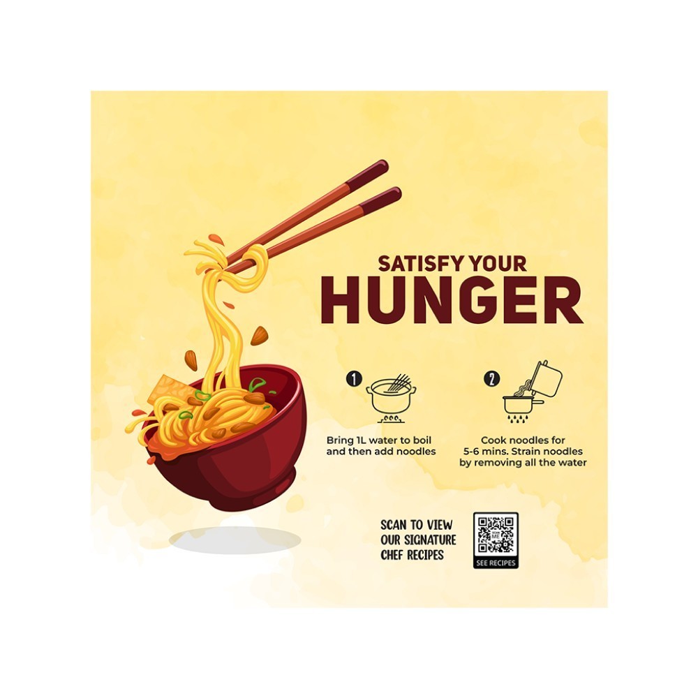 Yu Whole Wheat Noodles (Zero Maida) +  Whole Wheat Roasted Vermicelli Combo