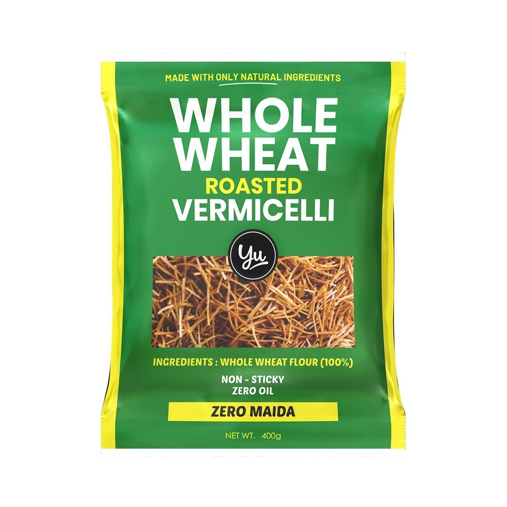 Yu Whole Wheat Roasted Vermicelli - Pack of 2