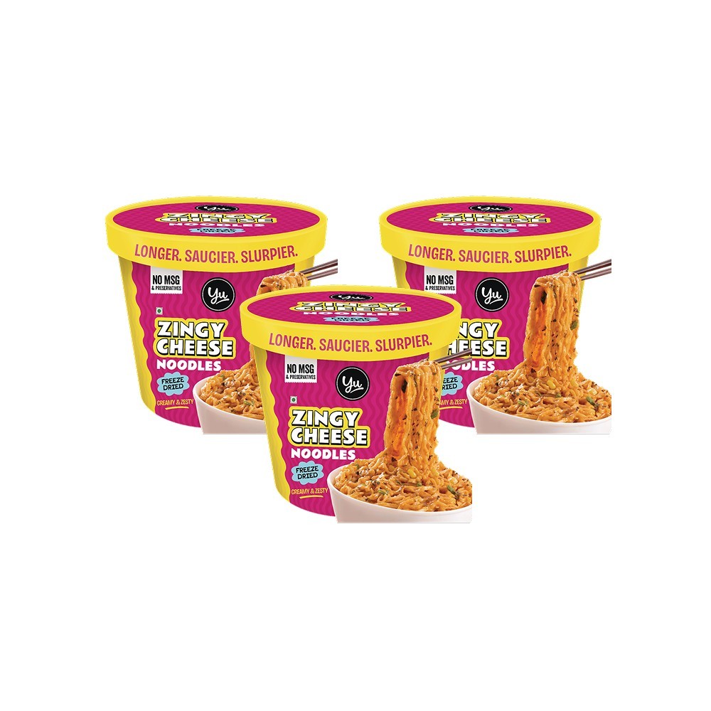Yu Zingy Cheese Instant Cup Noodles