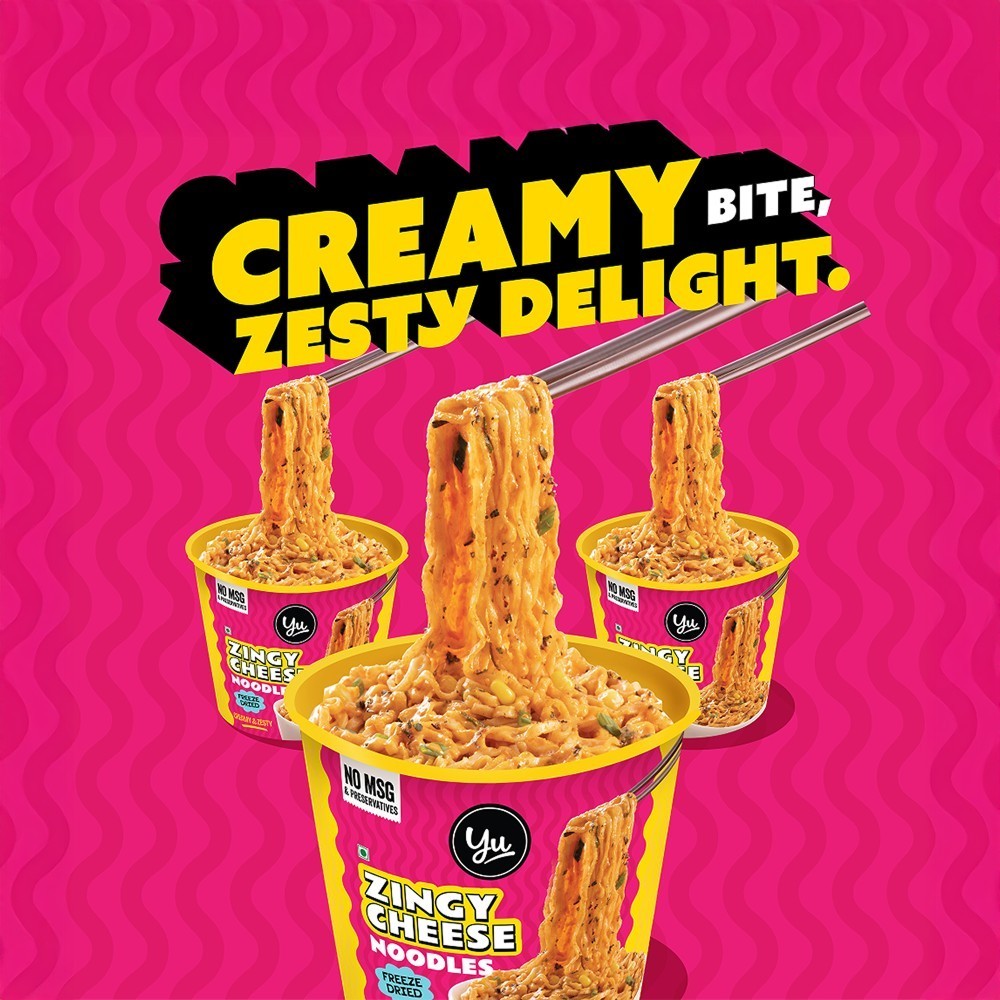Yu Zingy Cheese Instant Cup Noodles