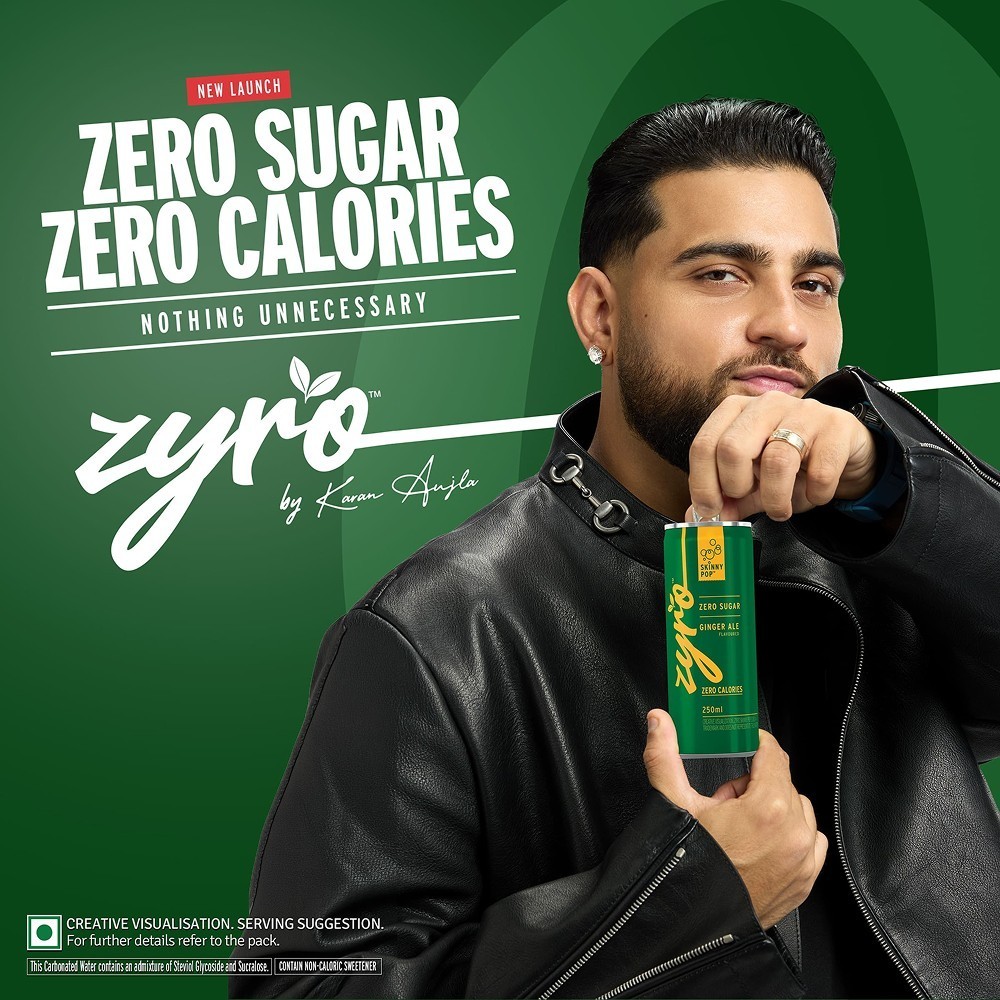 Zyro by Karan Aujla Skinny Pop Ginger Ale