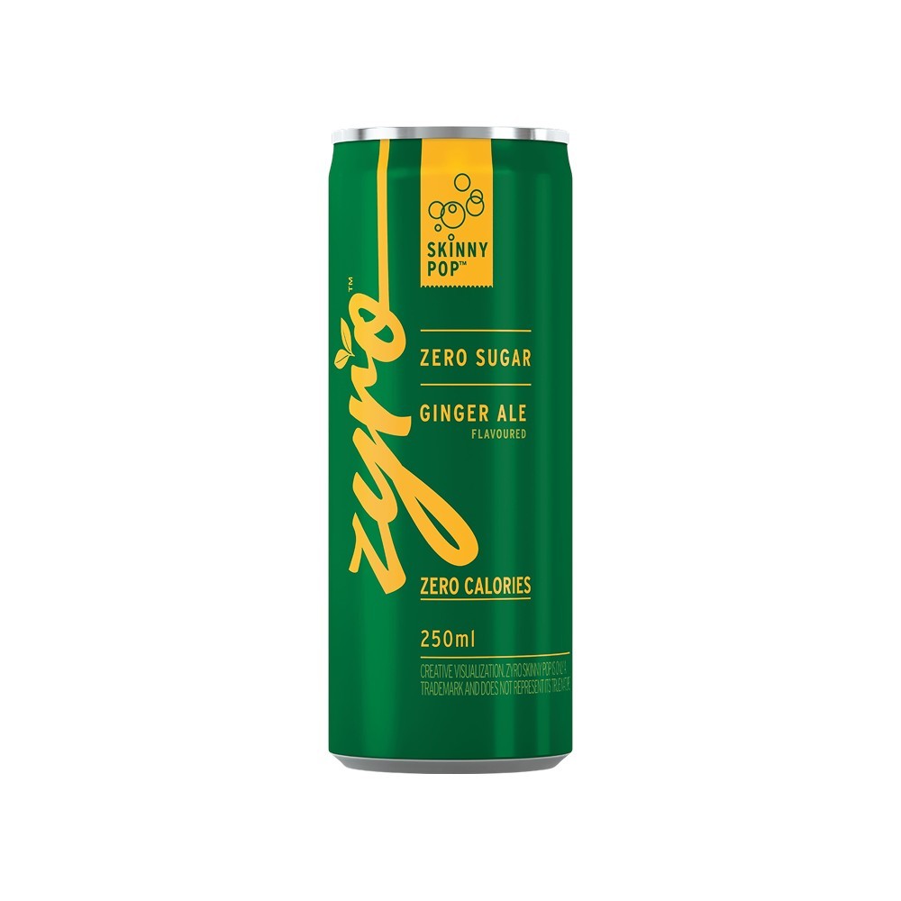 Zyro by Karan Aujla Skinny Pop Ginger Ale